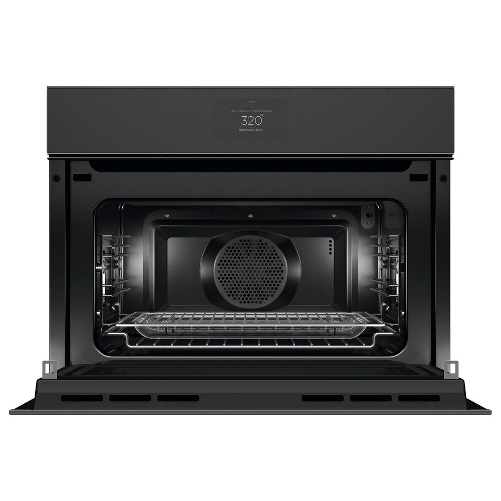 Fisher &amp; Paykel Minimal 24&quot; Single Electric Wall Oven with 22 Functions and Convection in Black, , large