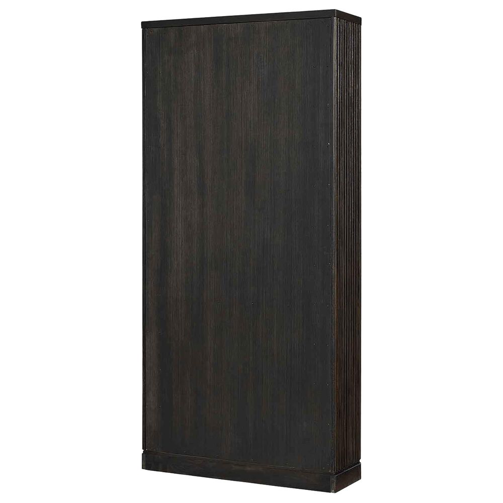 Wycliff Bay Tulane 76&quot; Open Bookcase In Dark Chocolate, , large