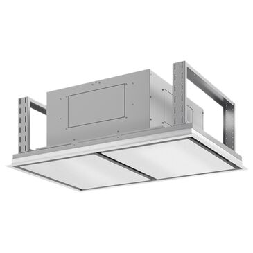 Zephyr Lux 43" Convertible Island Range Hood in Stainless Steel, , large
