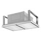 Zephyr Lux 43" Convertible Island Range Hood in Stainless Steel, , large