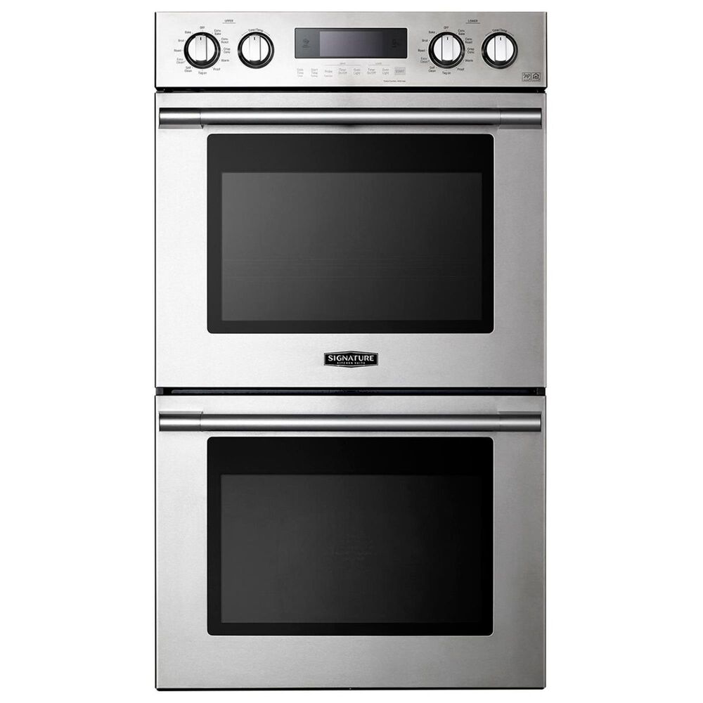 Signature Kitchen Suite 30" Double Electric Wall Oven with Convection in Stainless Steel, , large
