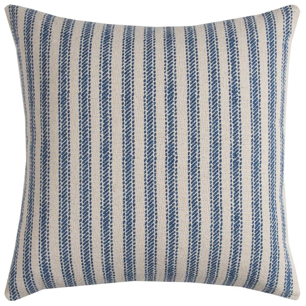 Rizzy Home 20" x 20" Pillow Cover in Blue and Natural, , large
