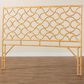 Baxton Studio Kalcya King Standalone Headboard in Light Honey, , large