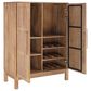 Ashley Pellamour Bar Cabinet in Natural Brown, , large