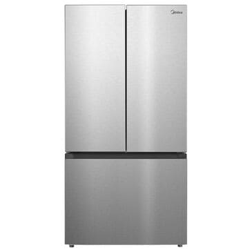 Midea 23 Cu. Ft. Garage Ready French Door Refrigerator in Stainless Steel, , large