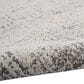 Nourison Rush 8" Round Ivory and Beige Area Rug, , large