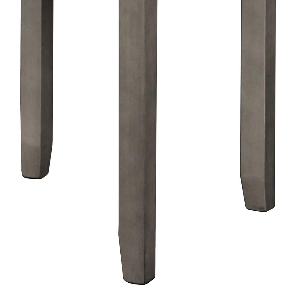 New Heritage Design Gia 3-Piece Round Dining Set in Gray, , large