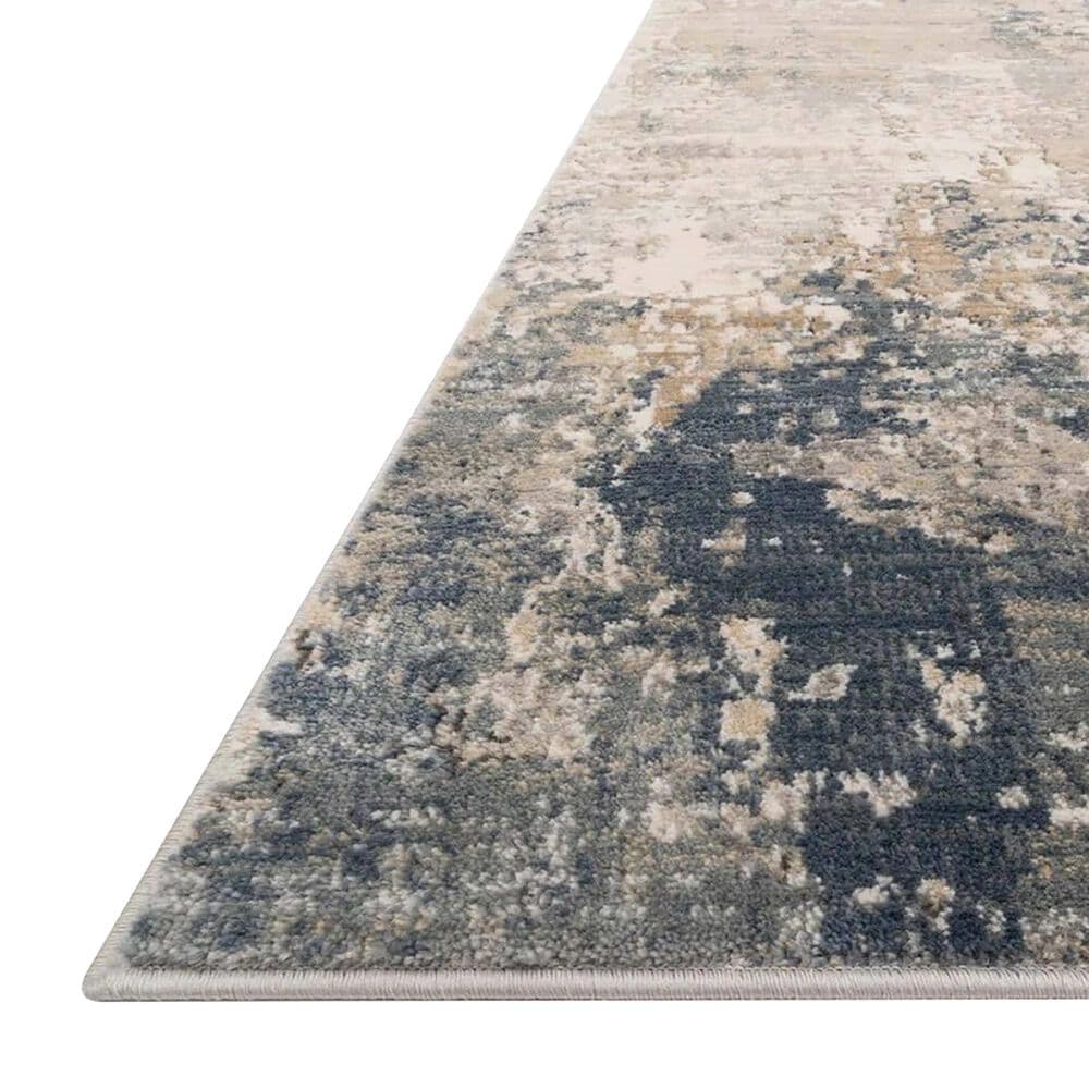 Loloi Teagan TEA-06 5'3" x 7'6" Sand and Mist Area Rug, , large