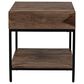 Linden Boulevard Springdale End Table in Brown, , large