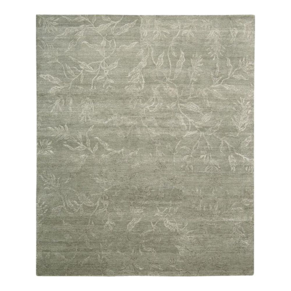 Nourison Silk Shadows SHA01 9'9" x 13'9" Light Green Area Rug, , large
