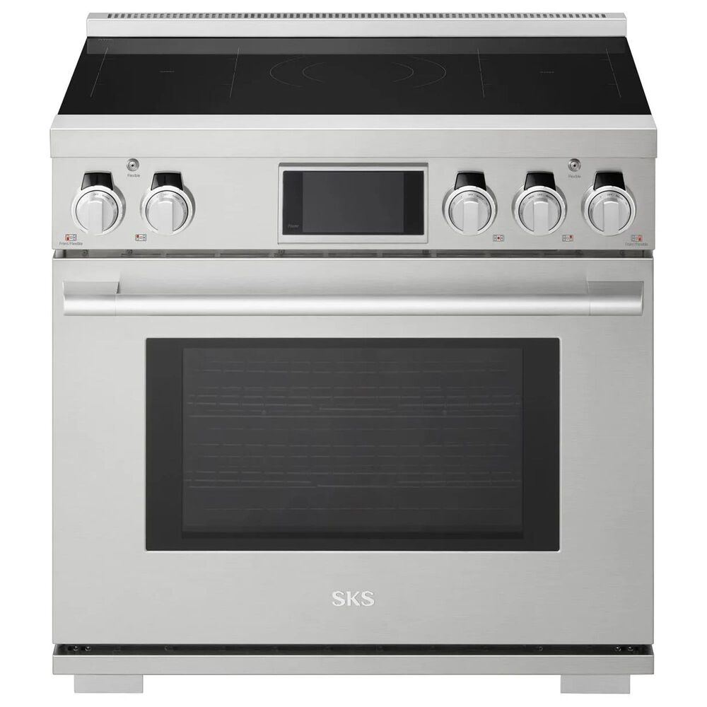 Signature Kitchen Suite 36" Induction Pro Range in Stainless Steel, , large