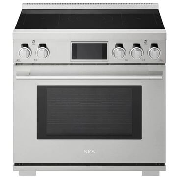 Signature Kitchen Suite 36" Induction Pro Range in Stainless Steel, , large