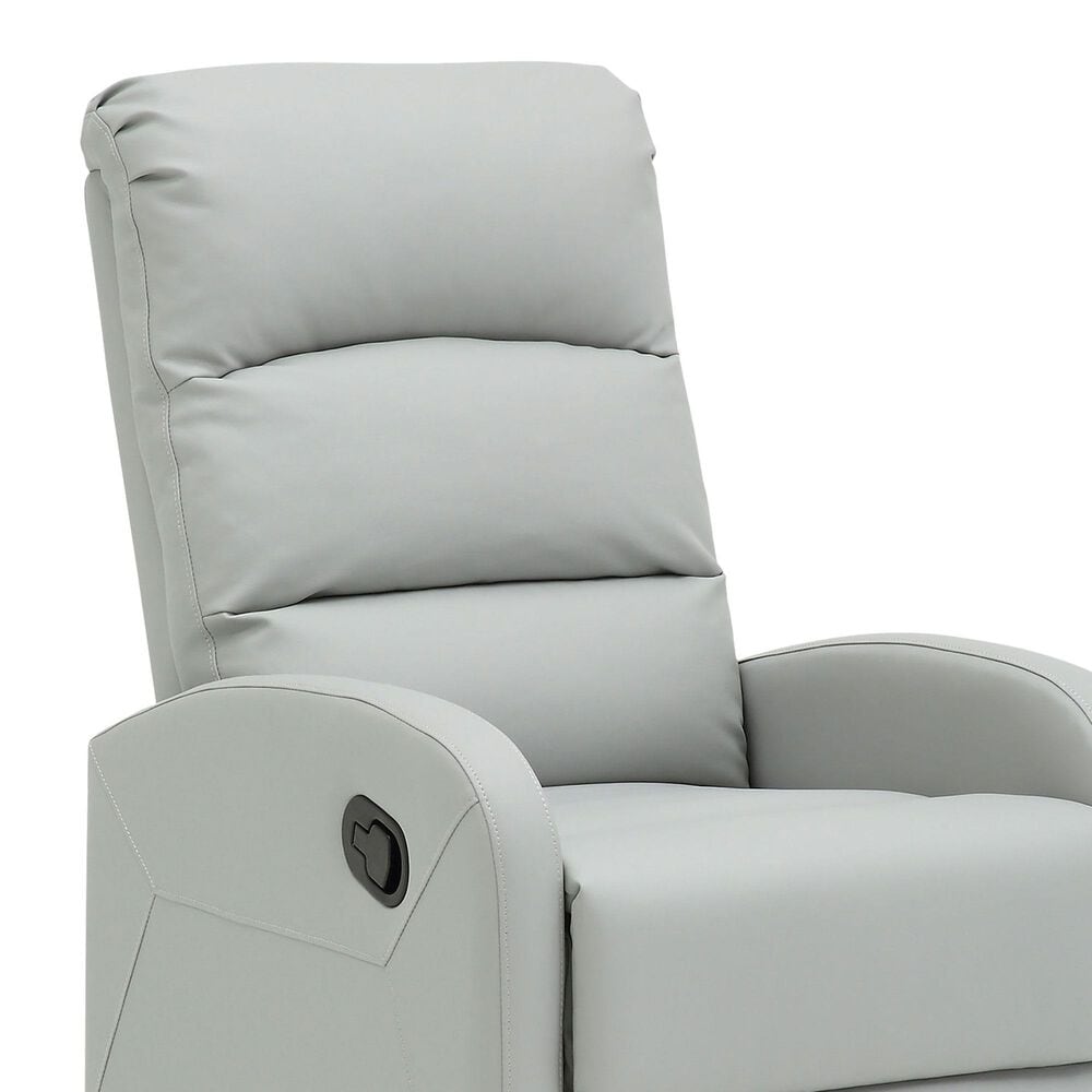 Lumisource Dormi Recliner Chair in Grey, , large
