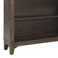 Eastern Shore Taylor Bookcase Hutch in River Rock, , large