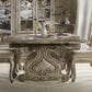 Hooker Furniture Chatelet Rectangle Trestle Dining Table in Vintage White - Table Only, , large