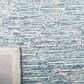 Safavieh Micro-Loop MLP178M 8" x 10" Light Blue and Ivory Area Rug, , large