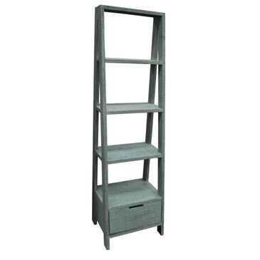 Santa Fe Rustic Vertical Ladder in Vintage Turquoise, , large