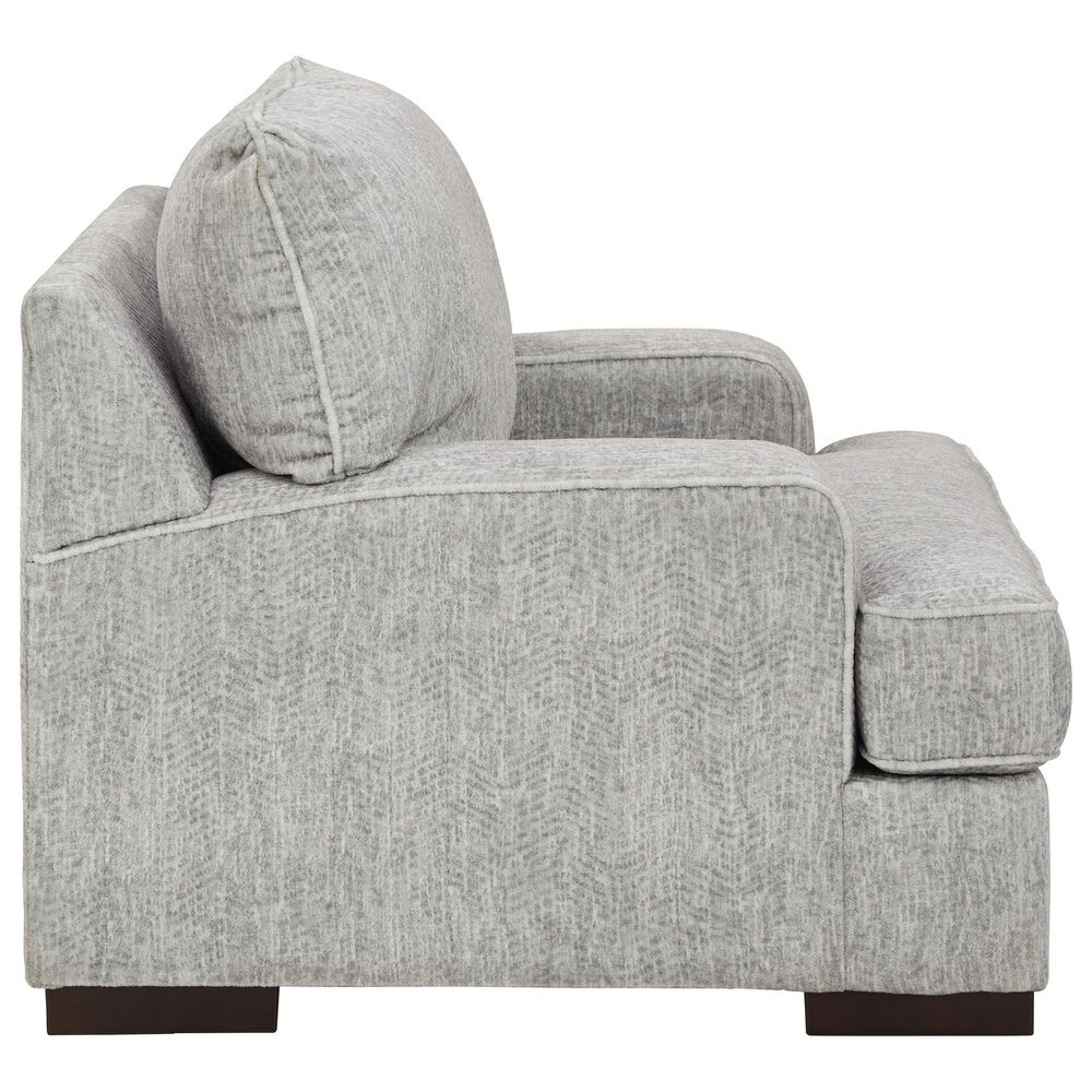 Ashley Mercado Chair and a Half in Pewter, , large