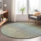 Dalyn Rug Company Trevi 8" Round Blue Area Rug, , large
