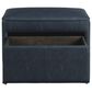 Lifestyle Solutions Hailey Storage Ottoman in Navy, , large