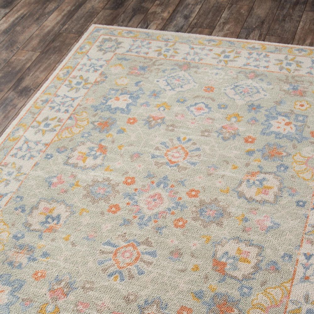 Momeni Anatolia ANA-08 3&#39; x 5&#39; Light Blue Area Rug, , large