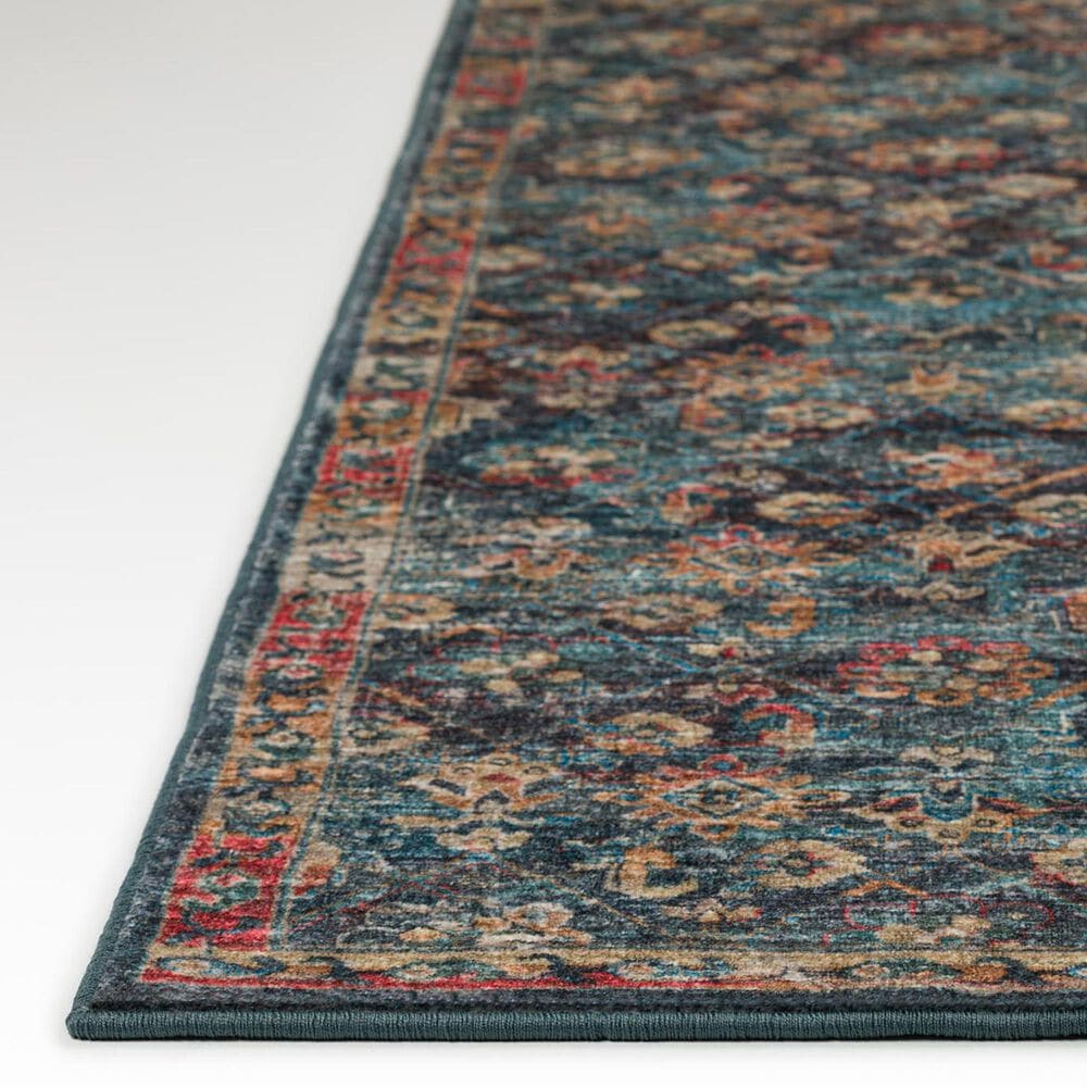 Dalyn Rug Company Jericho Transitional 2&#39;6&quot; x 12&#39; Navy Indoor/Outdoor Runner, , large
