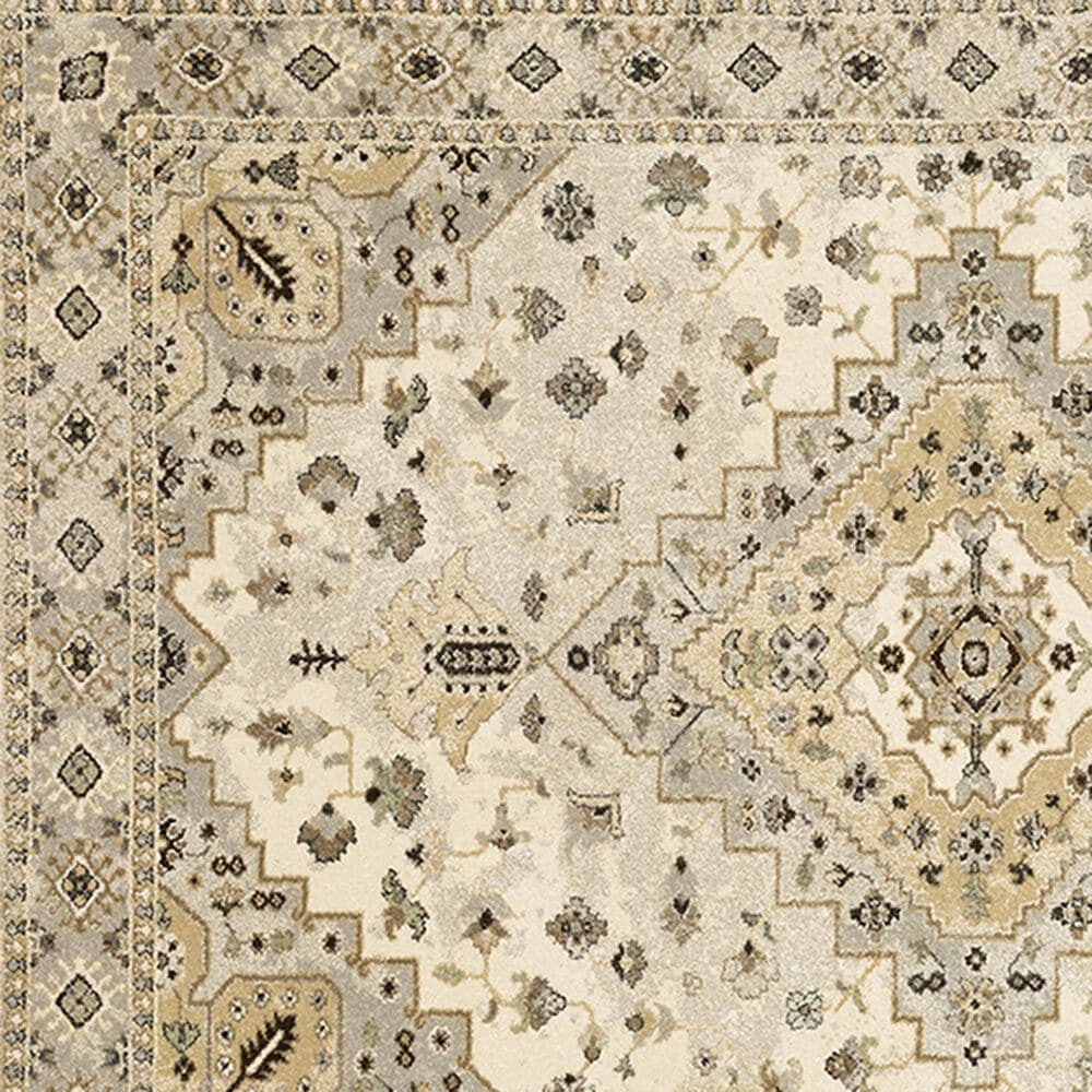Oriental Weavers Florence Athens 4332X 9&#39;10&quot; x 12&#39;10&quot; Beige Area Rug, , large