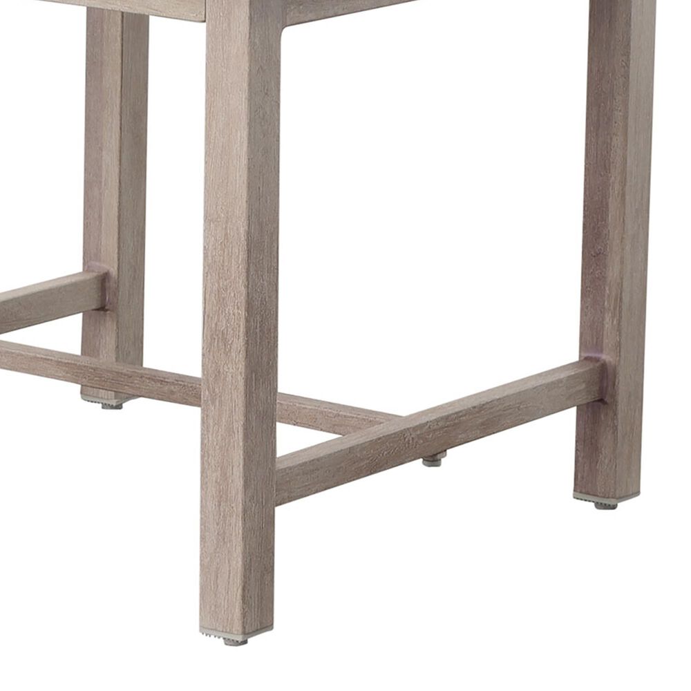 Steve Silver Co. Blakley Patio End Table in White Washed, , large
