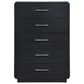 Millenium Rowanbeck 5-Piece Queen Bedroom Set in Black, , large