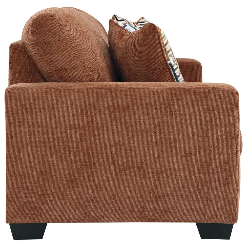 Ashley Aviemore Stationary Sofa and Loveseat Set in Spice, , large