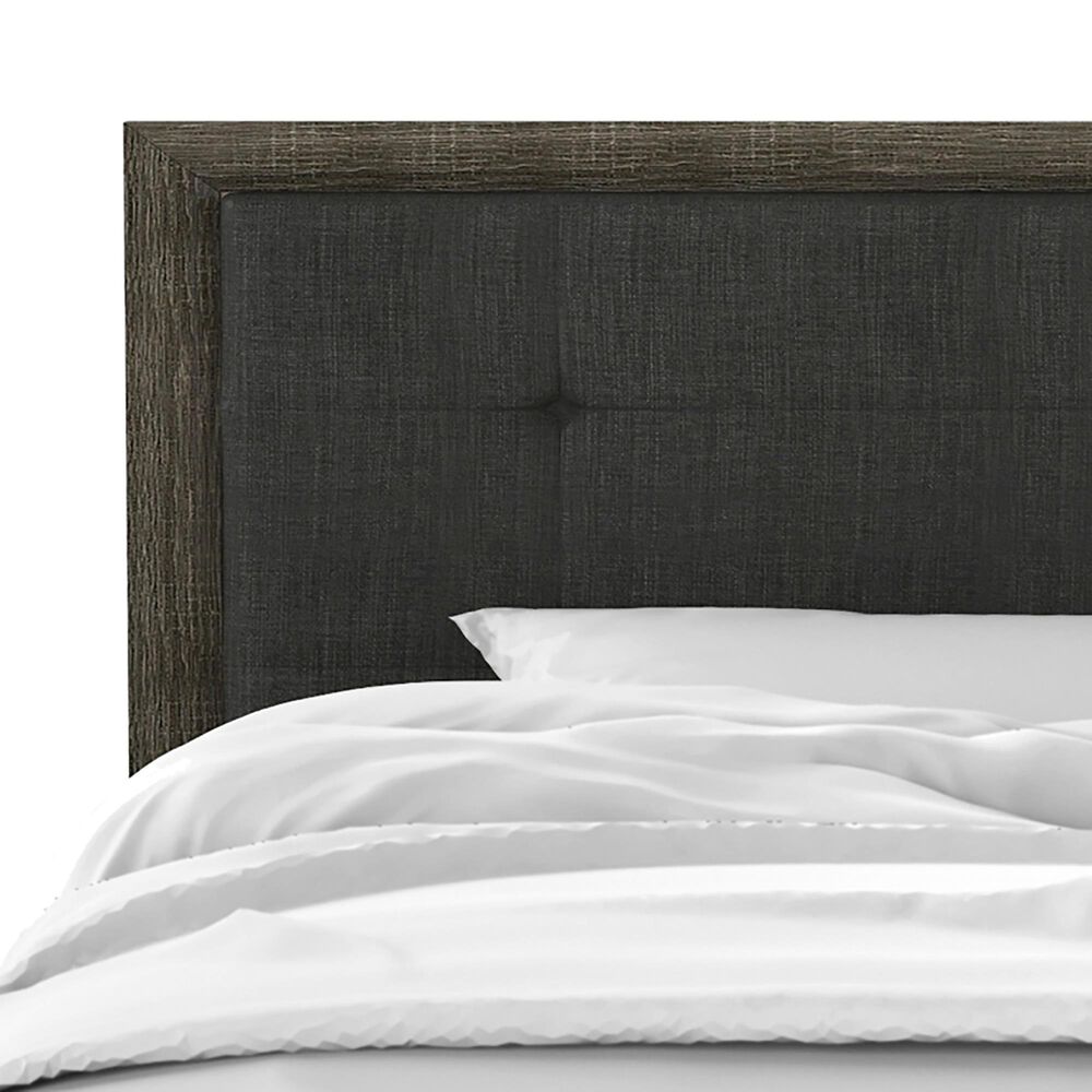 Furniture of America Lyons Twin Panel Bed in Charcoal, , large