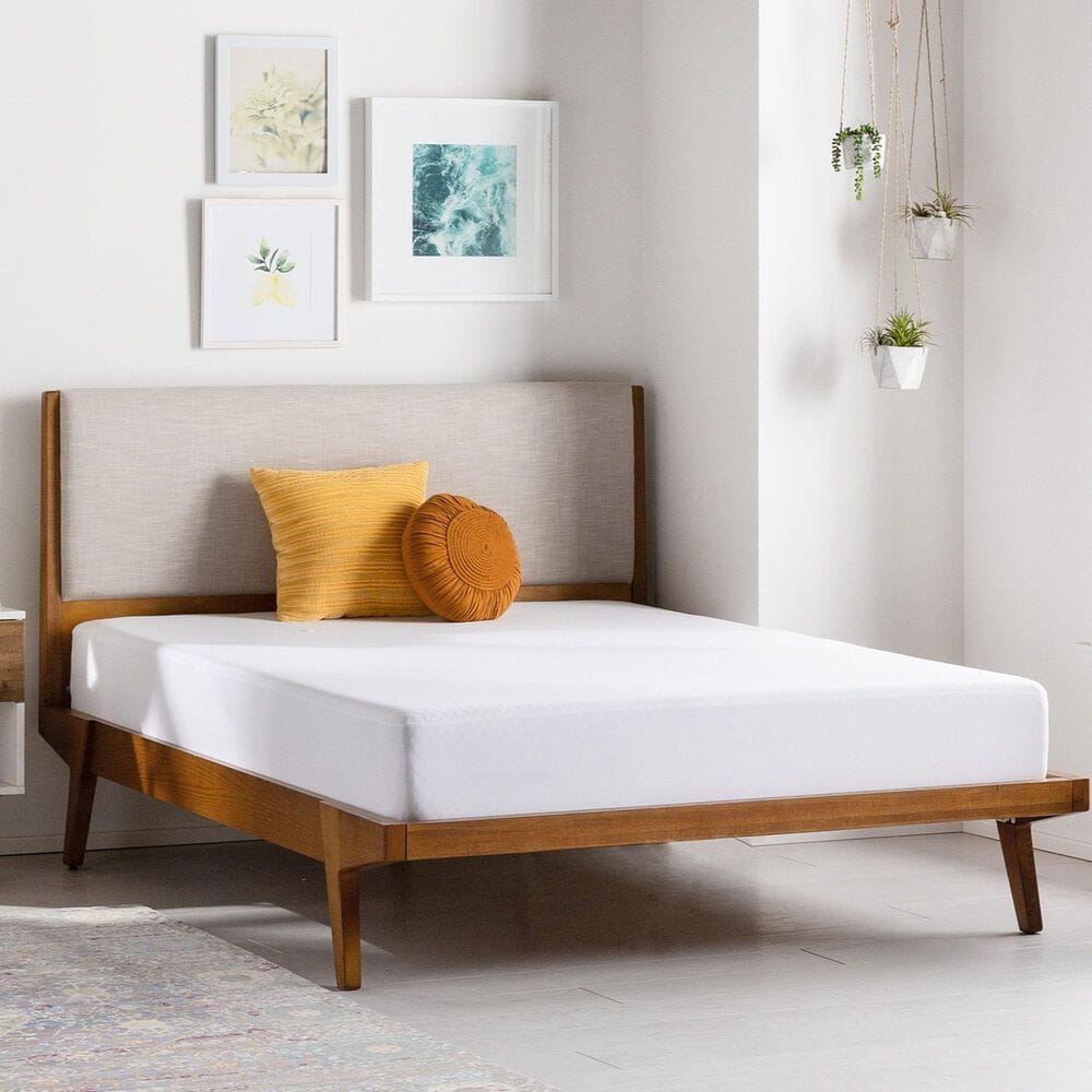 Malouf 5-Sided Premium Full Mattress Protector in White, , large