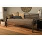 Kodiak Boho Twin Daybed with Pop Up Trundle in Rustic Walnut, , large