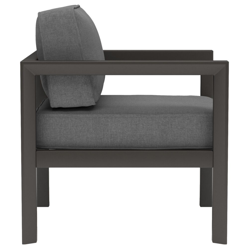 Homestyles Grayton Patio Lounge Chair in Gray, , large