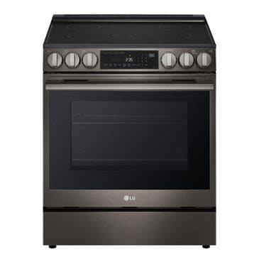 LG 6.3 Cu. Ft. Smart Wi-Fi Enabled ProBake Convection InstaView Electric Slide-In Range in Black Stainless Steel, , large