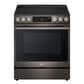 LG 6.3 Cu. Ft. Smart Wi-Fi Enabled ProBake Convection InstaView Electric Slide-In Range in Black Stainless Steel, , large