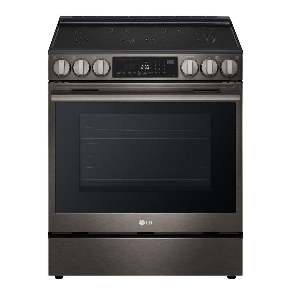 LG 6.3 Cu. Ft. Smart Wi-Fi Enabled ProBake Convection InstaView Electric Slide-In Range in Black Stainless Steel, , large