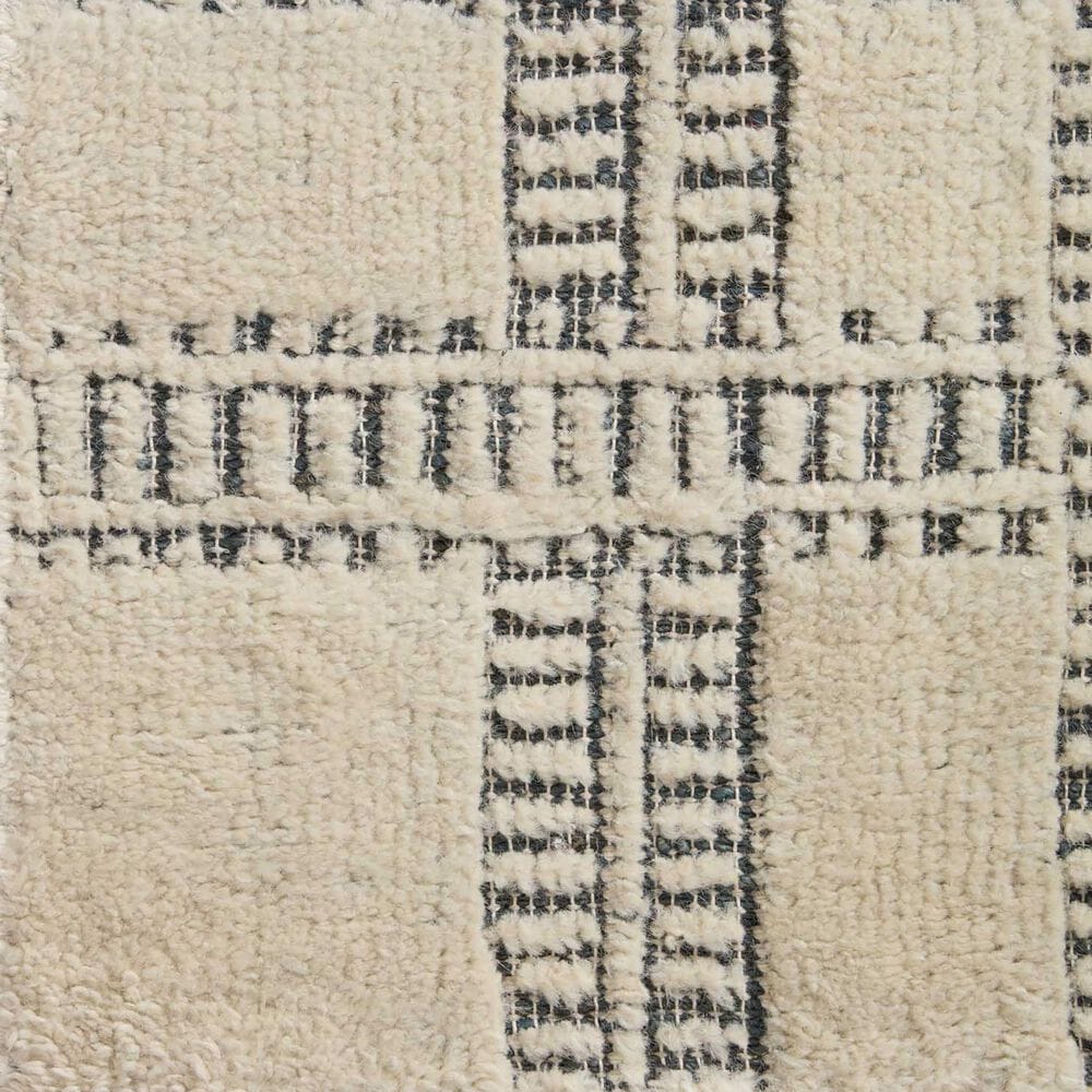 Loloi Milton 2&#39;6&quot; x 13&#39;6&quot; Ivory and Ink Runner, , large
