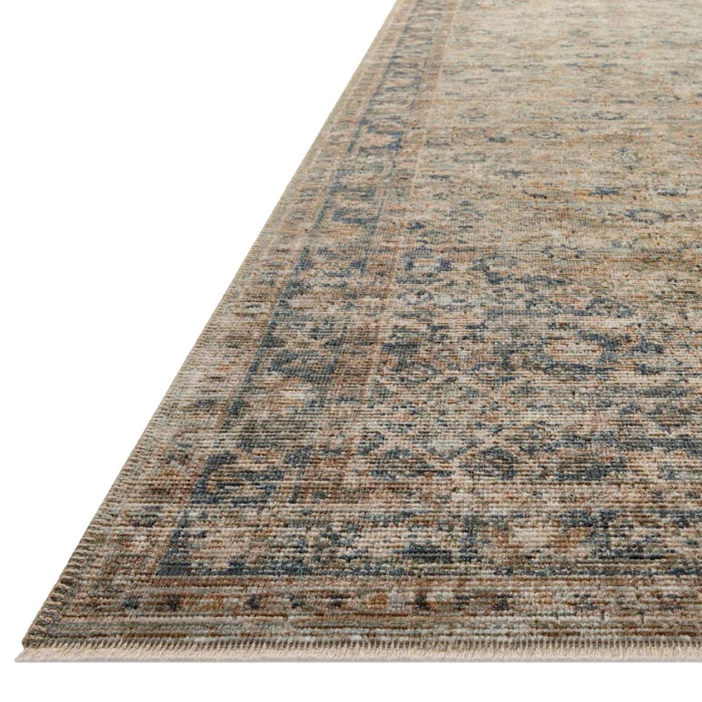 Loloi Heritage 9&#39; x 12&#39; Sage and Navy Area Rug, , large
