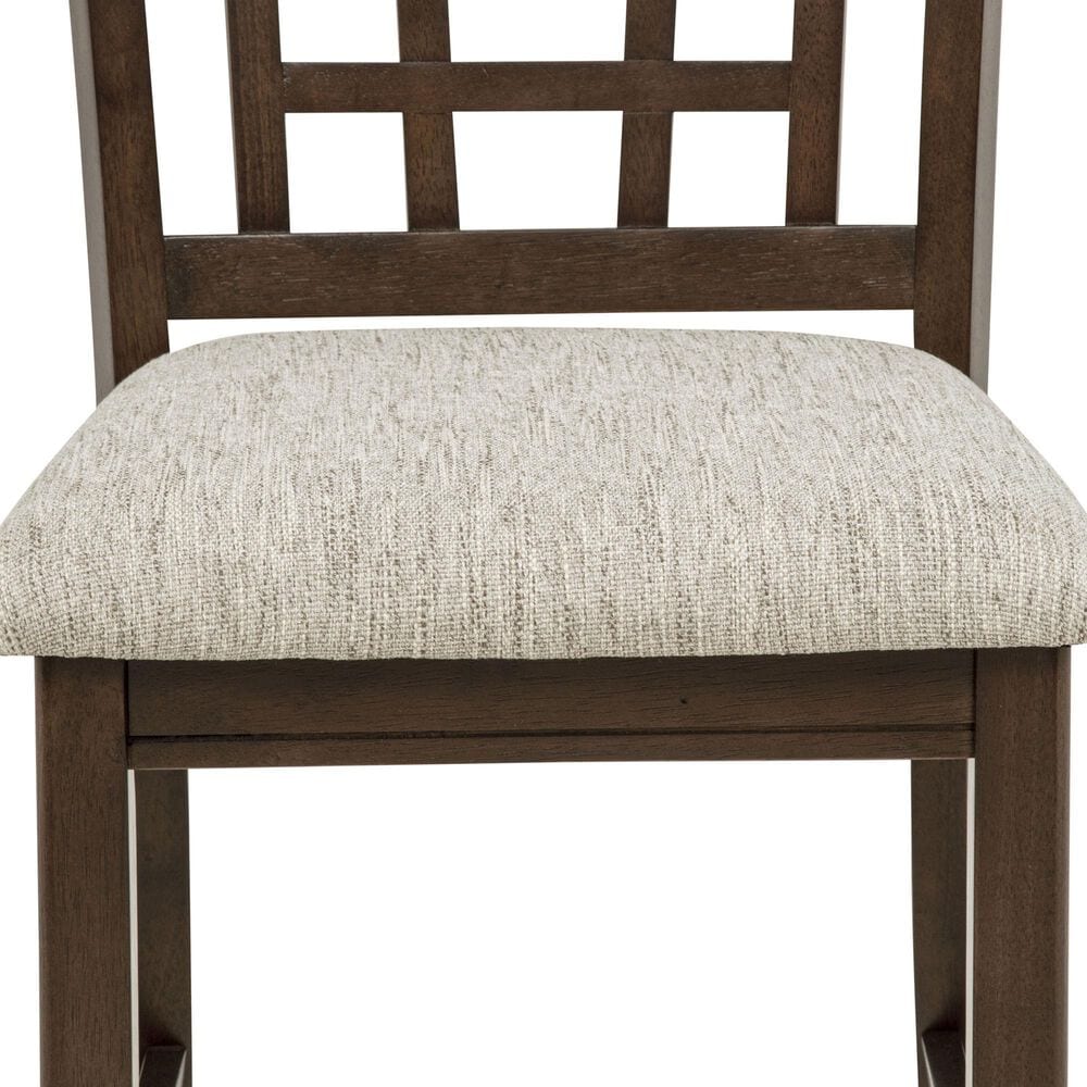 Crown Mark Hartwell 5-Piece Counter Height Dining Set in Dark Brown, , large