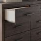 Ashley Prendonea 6-Drawer Dresser in Dark Charcoal, , large