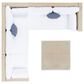 Safavieh Lynwood Patio Sectional in Beige, , large