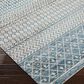 Surya Lavadora LVR-2334 2"7" x 7"3" Ink Blue, Black, Gray and Light Beige Runner, , large