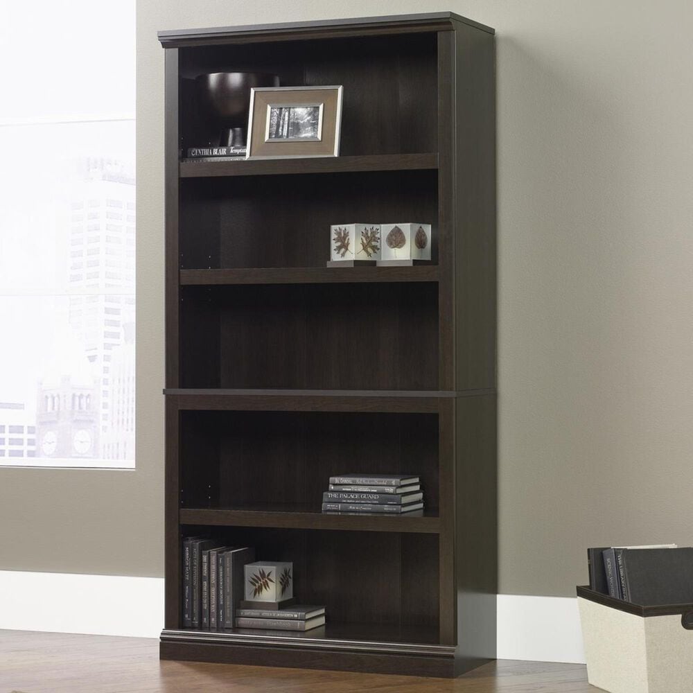 Sauder 5-Shelf Bookcase, , large