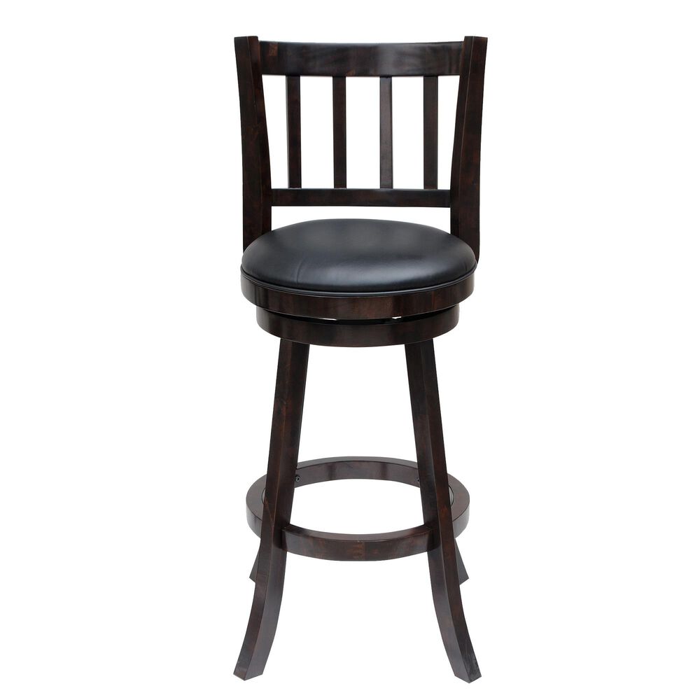 Boraam Industries Bloomington 29" Swivel Barstool in Cappuccino, , large