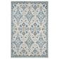 Safavieh Evoke EVK224C-5 5"1" x 7"6" Ivory/Light Blue Area Rug, , large