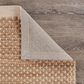 L&R Resources Natural Fiber 03386 5" x 7"9" Natural Area Rug, , large