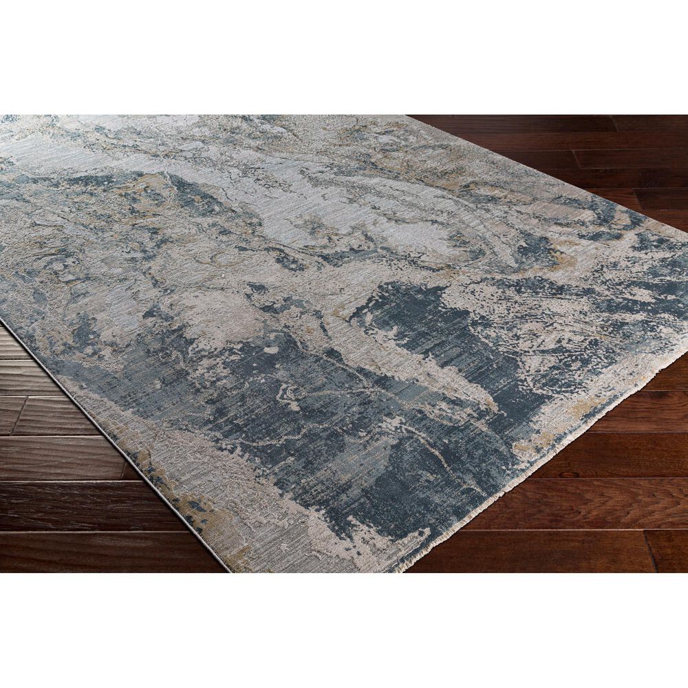Surya Brunswick 10&#39; x 14&#39; Sage, Gray, White and Blue Area Rug, , large