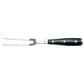 Wusthof 6" Curved Meat Fork in Stainless Steel and Black, , large