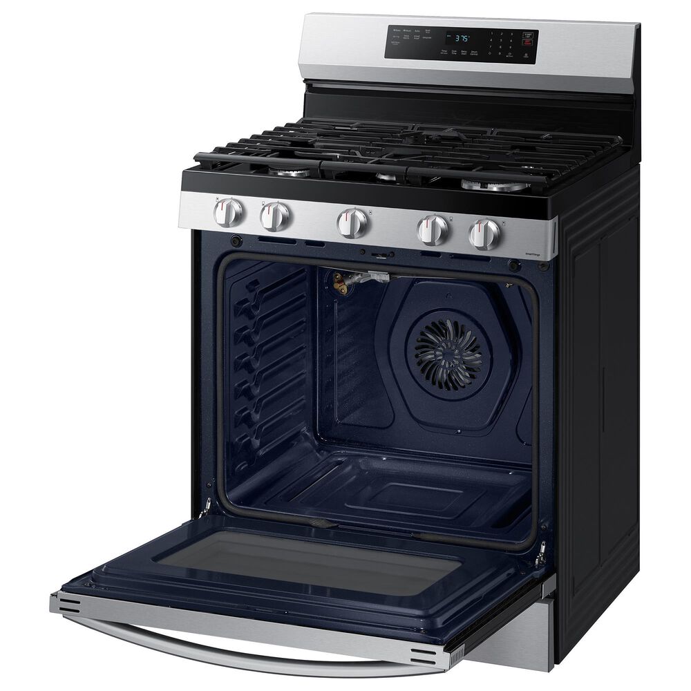 Samsung 6 Cu. Ft. Freestanding Gas Range with Wi-Fi and Air Fry in Stainless Steel, , large
